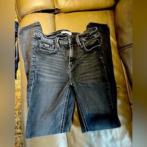 Flying Money Strech Skinny Jeans